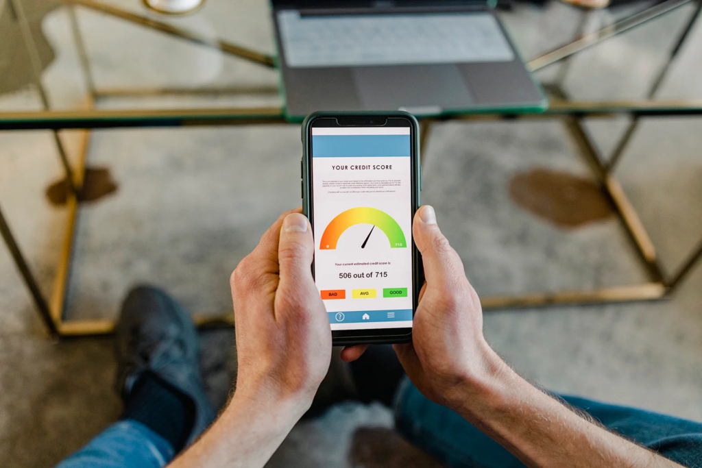 Credit Score Checked on Smartphone